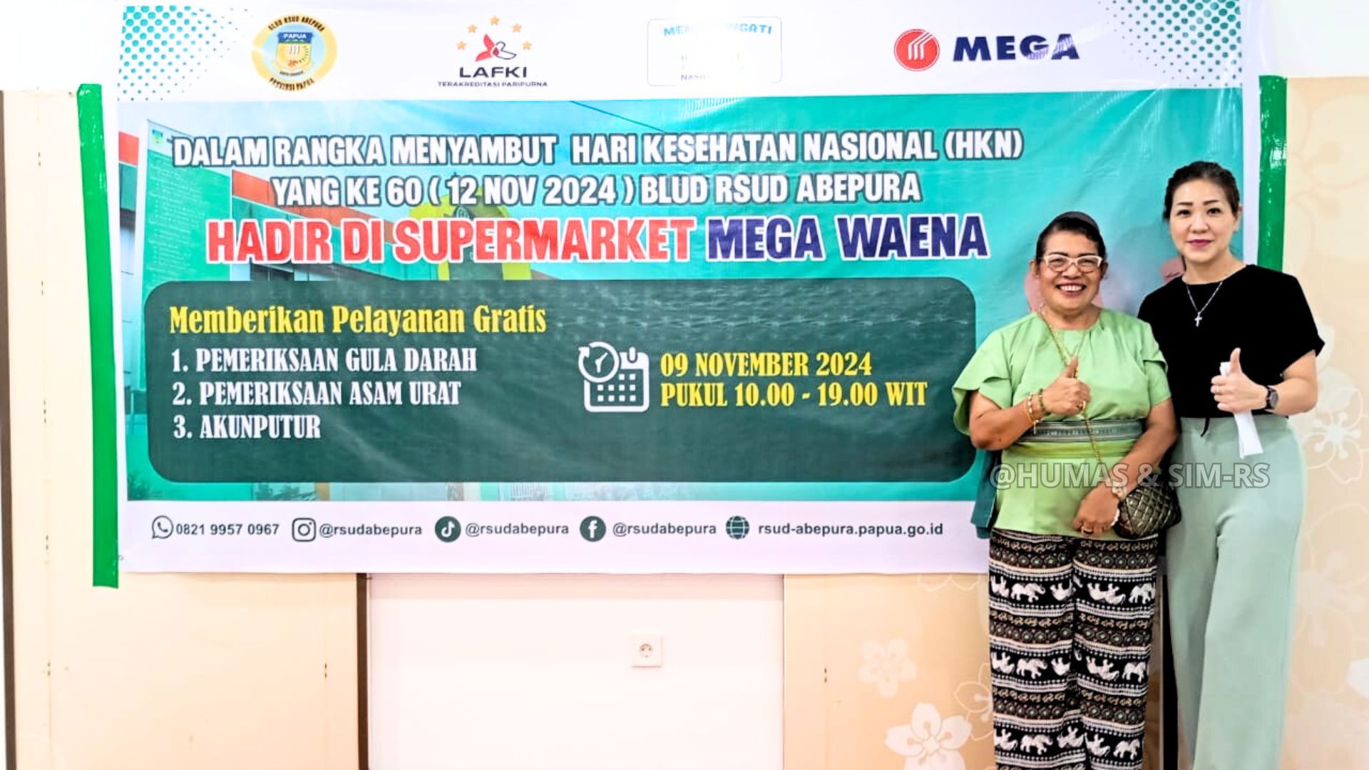 Gebyar HKN 2024: BLUD RSUD Abepura Berikan Pelayanan Kesehatan Gratis